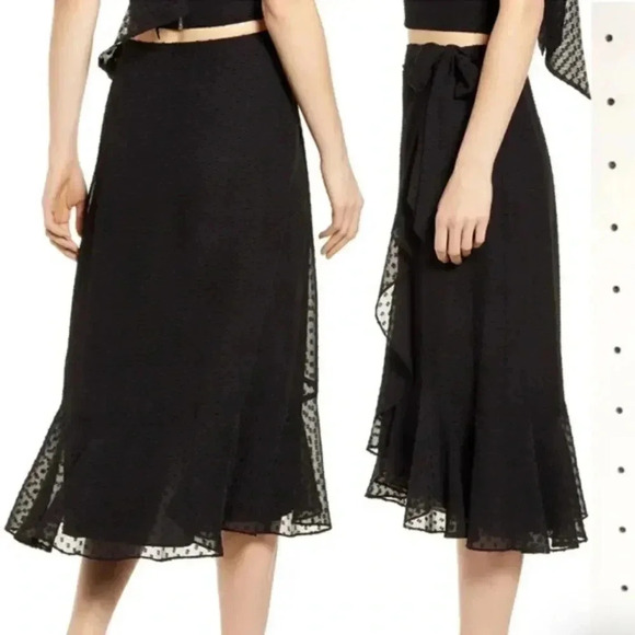 Ali & JAY
Mai Tai Wrap Skirt In Black - Picture 1 of 5